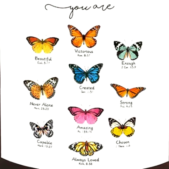 You are Beautiful Inspirational Scented Candle - Picture 2 of 2